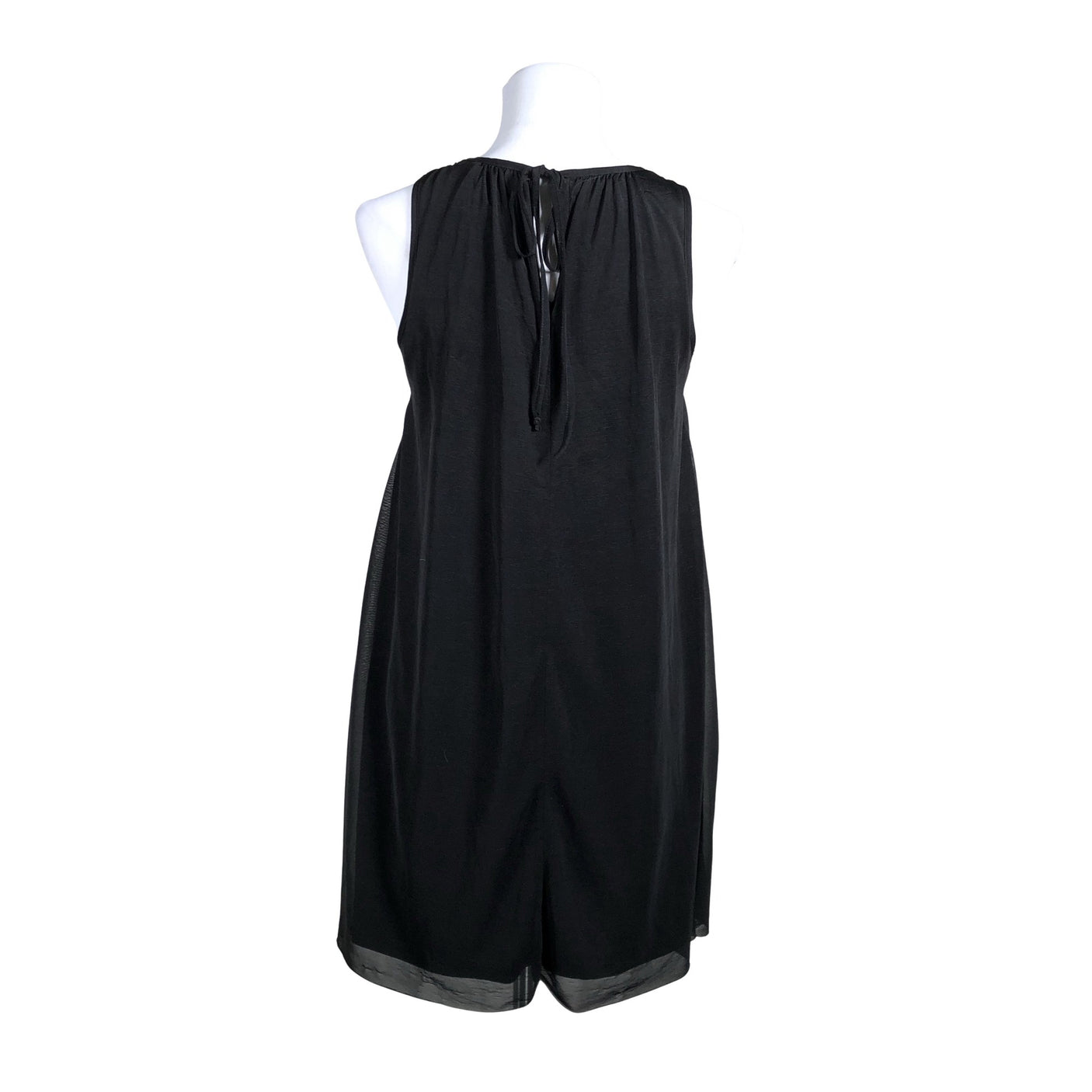 Unisex Dorothy Perkins - Schiffon dress, size 38 - Black (2)