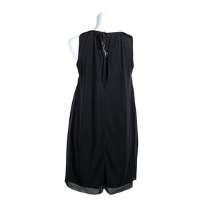 Unisex Dorothy Perkins - Schiffon dress, size 38 - Black (2)