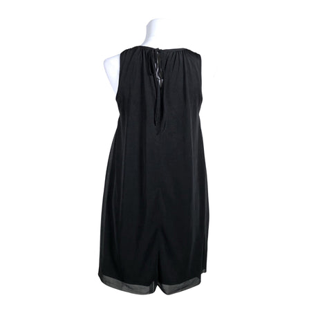 Unisex Dorothy Perkins - Schiffon dress, size 38 - Black (2)
