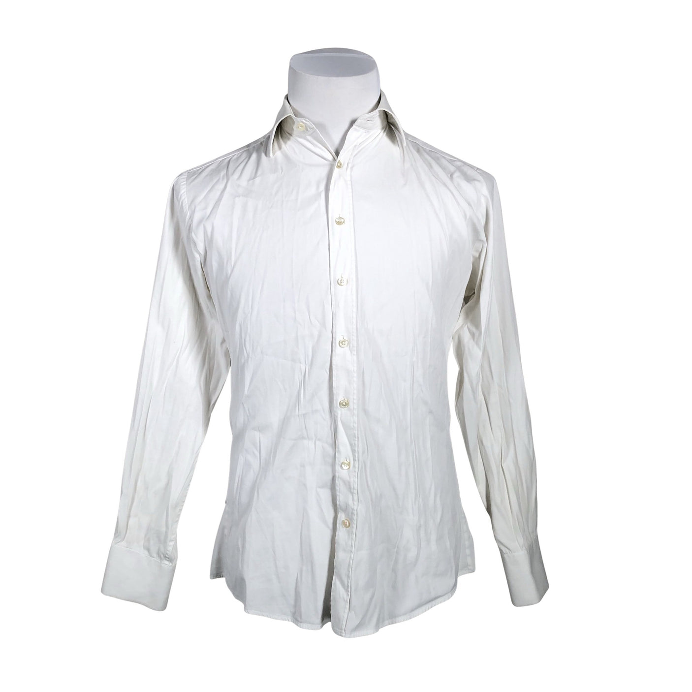 Unisex Thomas Pink - Collared shirt, size M - White (1)