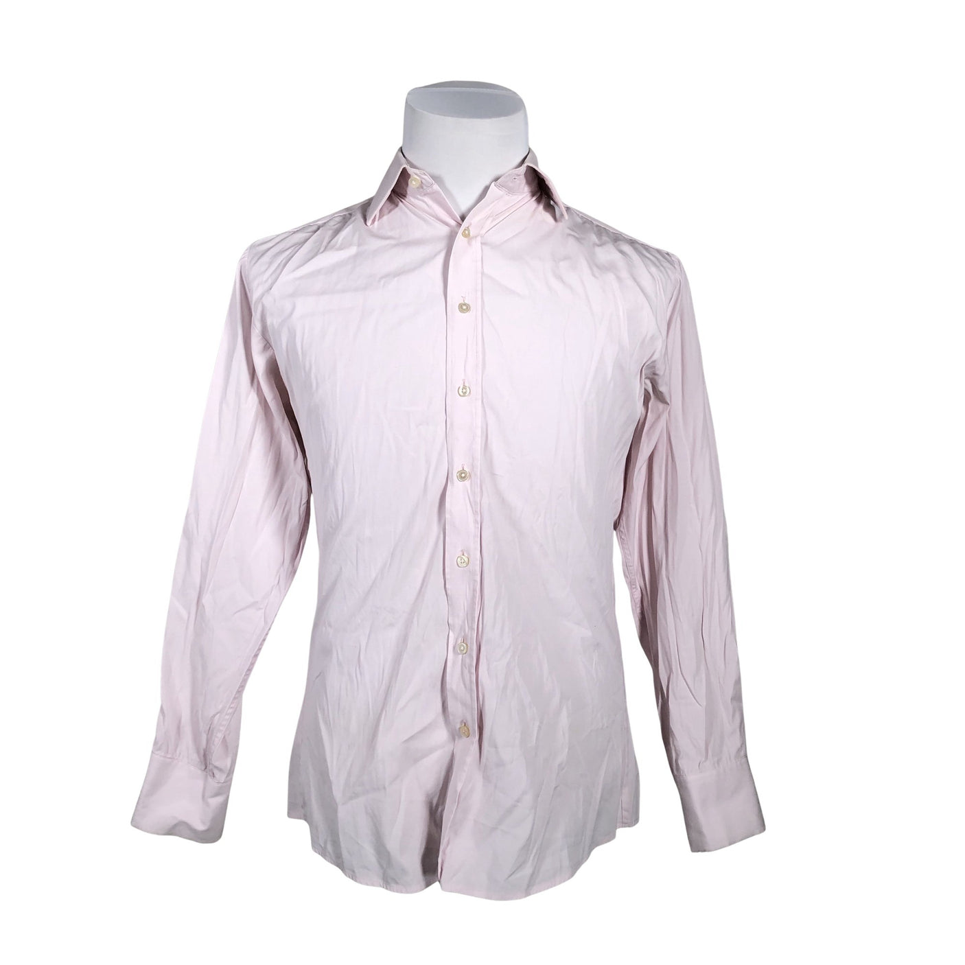 Unisex Thomas Pink - Collared shirt, size M - Light pink (1)