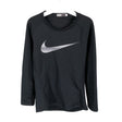 Unisex Nike - Sports shirt, long sleeve, size 146 - 152 - Black ()