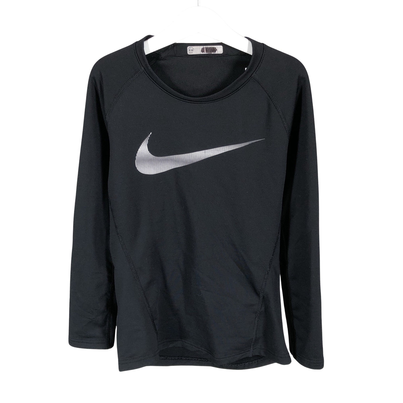 Unisex Nike - Sports shirt, long sleeve, size 146 - 152 - Black (1)