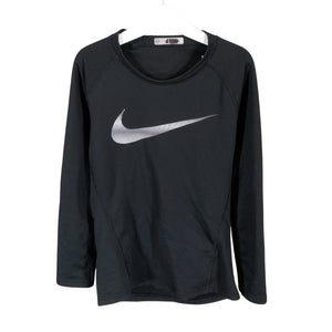 Unisex Nike - Sports shirt, long sleeve, size 146 - 152 - Black (1)