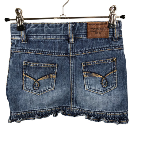 Unisex Esprit - Denim skirt, size 110 - 116 - Blue (2)