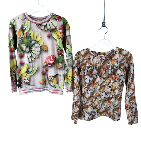 Unisex Molo Kids - Tricot shirt, size 116 - 122 - Gray ()