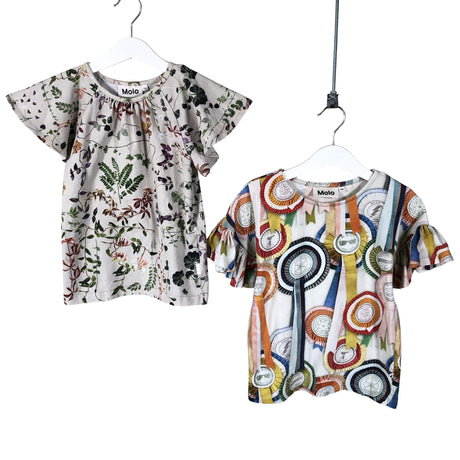 Unisex Molo Kids - T-shirt, size 116 - 122 - Beige ()