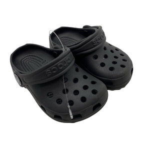 Unisex Crocs - Slip-on shoes, size 19 - Black (2)