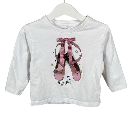 Unisex Name It - Tricot shirt, size 86 - 92 - White ()