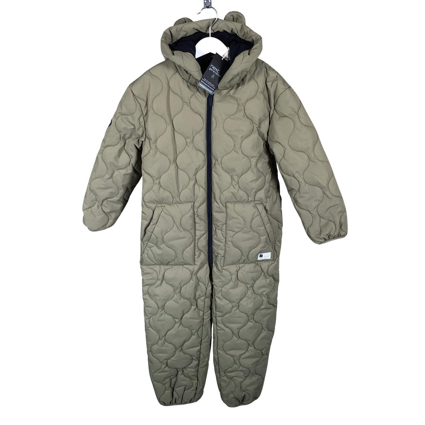 Unisex Next - Winter overall, size 116 - 122 - Green (1)