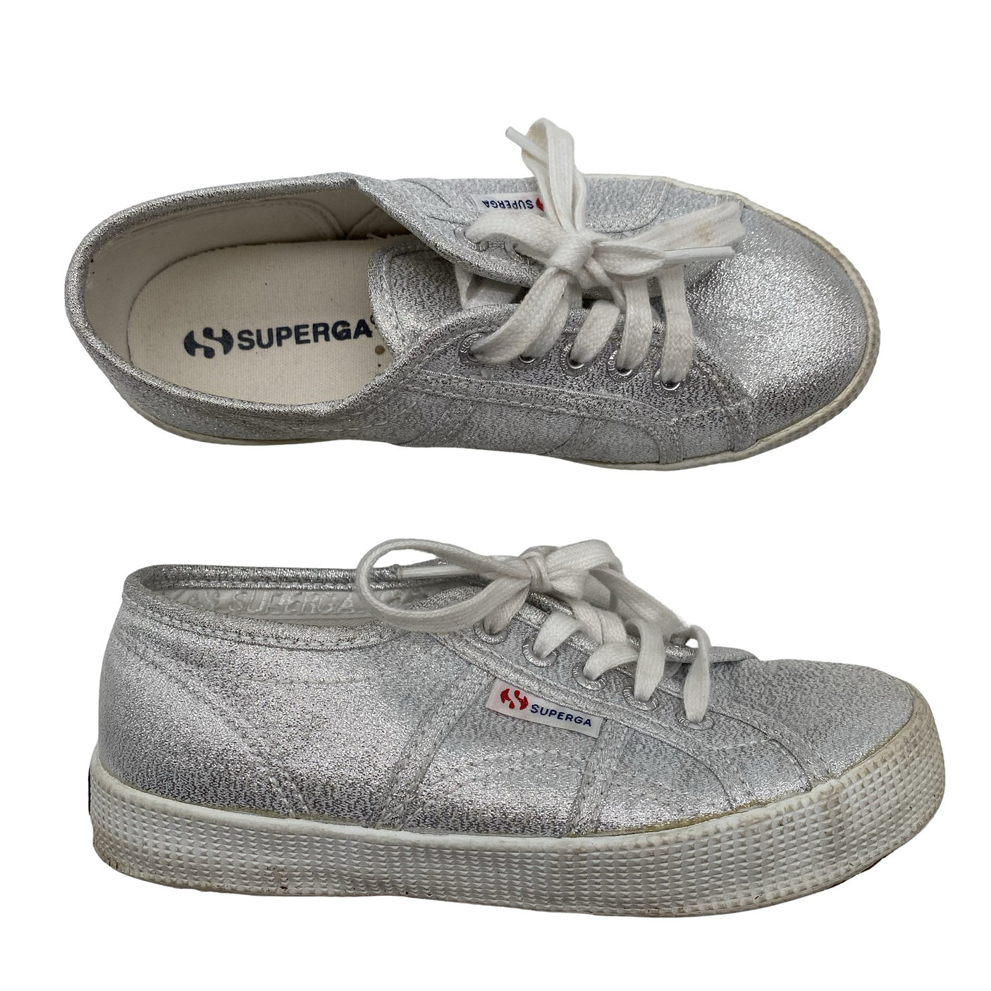Unisex Superga - Casual sneakers, size 31 - Silver (1)