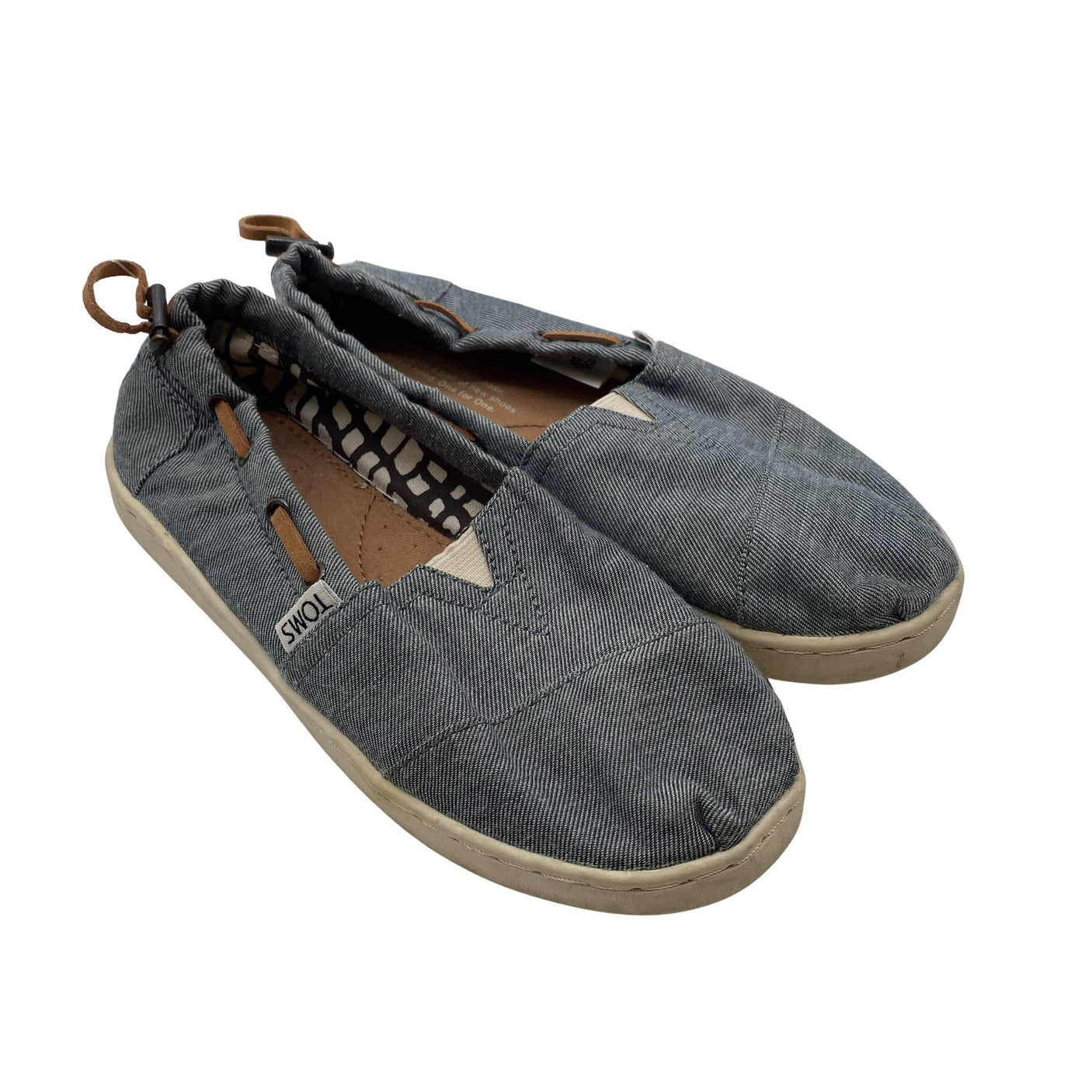 Unisex Toms - Loafers, size 34 - Light blue (2)