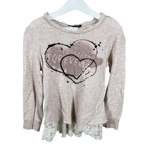 Unisex Sisley - Sweatshirt, size 116 - 122 - Light pink (1)