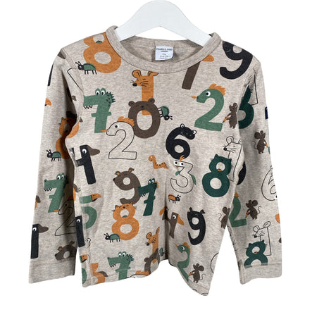 Unisex Polarn O. Pyret - Tricot shirt, size 110 - 116 - Beige (2)