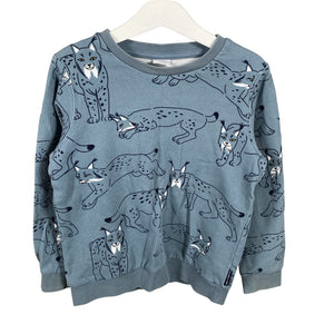 Unisex Polarn O. Pyret - Sweatshirt, size 116 - 122 - Blue (1)