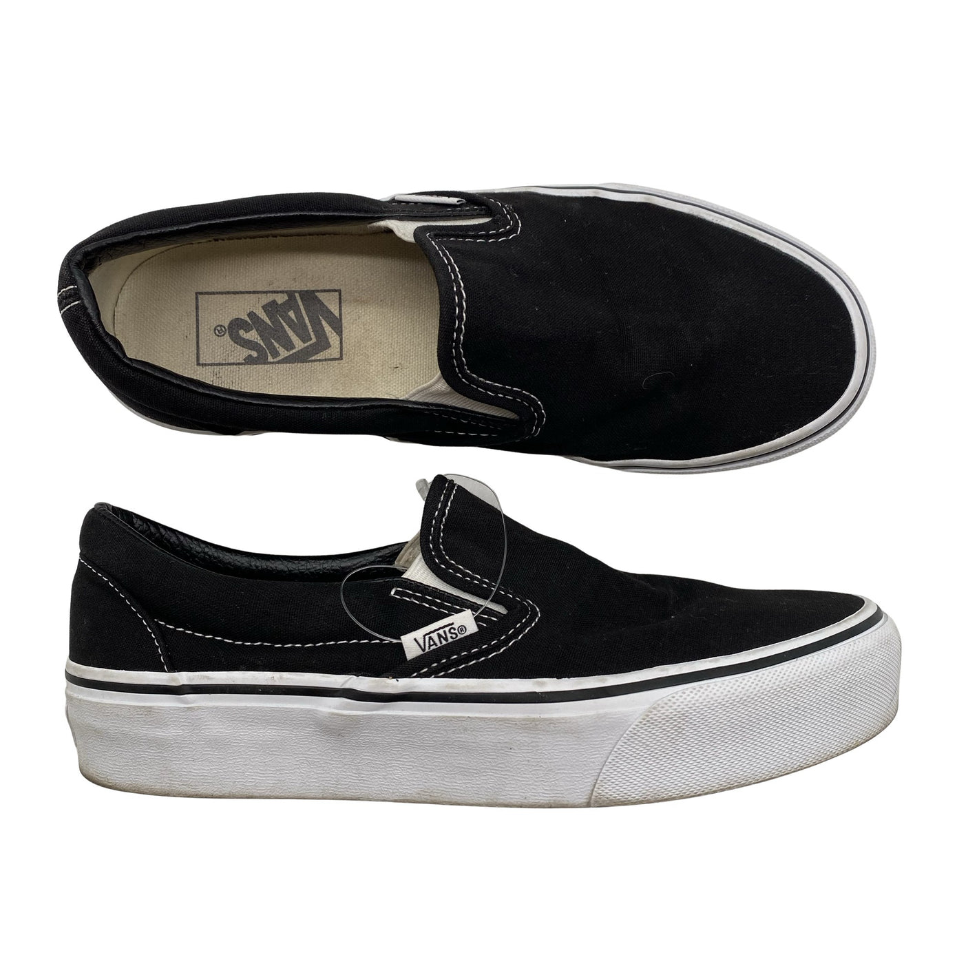 Unisex Vans - Loafers, size 38 - Black (1)
