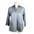Unisex Uniqlo - Blouse, size 34 - Light blue ()