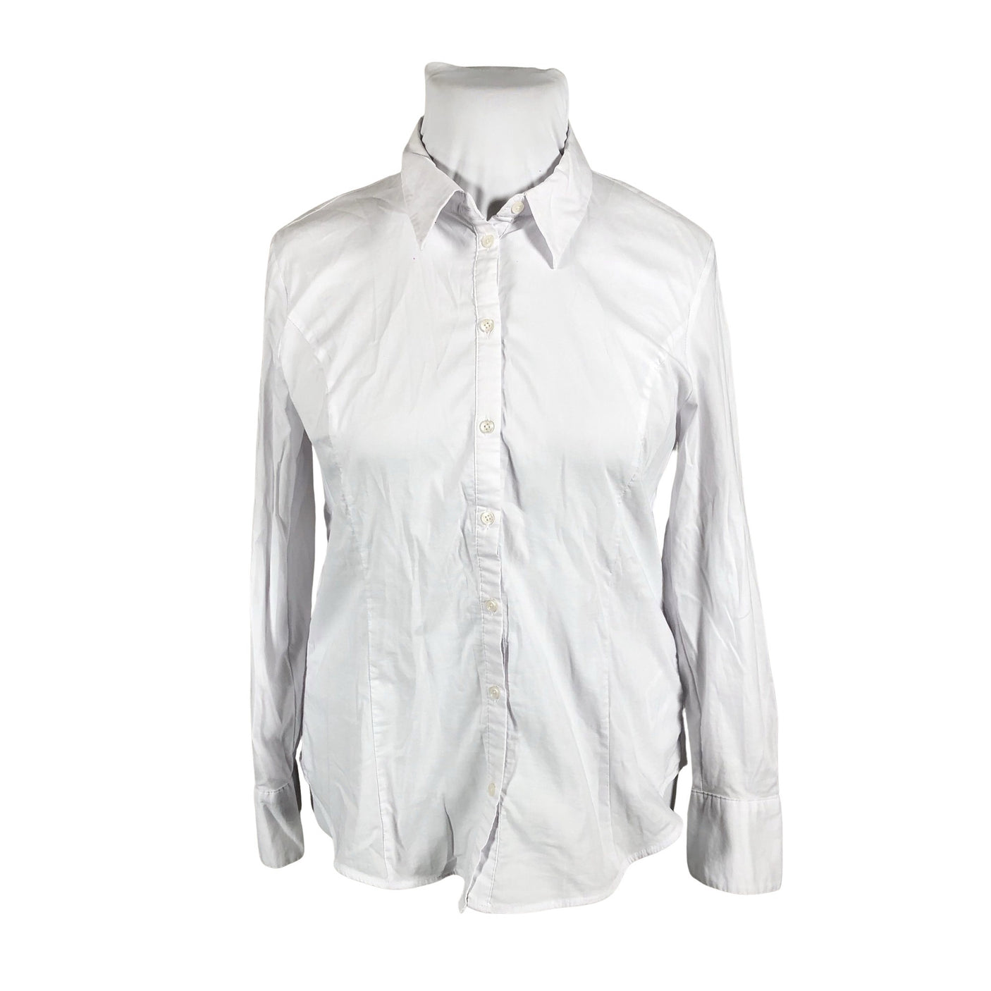 Unisex More&More - Collared shirt, size 44 - White (2)