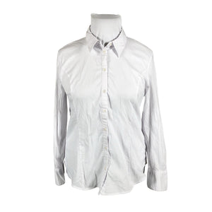 Unisex More&More - Collared shirt, size 44 - White (2)