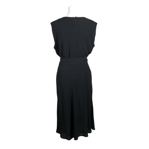 Unisex Lauren Ralph Lauren - Schiffon dress, size 40 - Black (3)