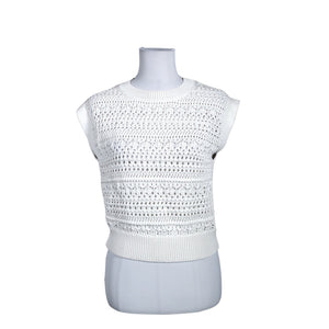 Unisex Ivo Nikkolo - Knit vest, size 36 - White (1)