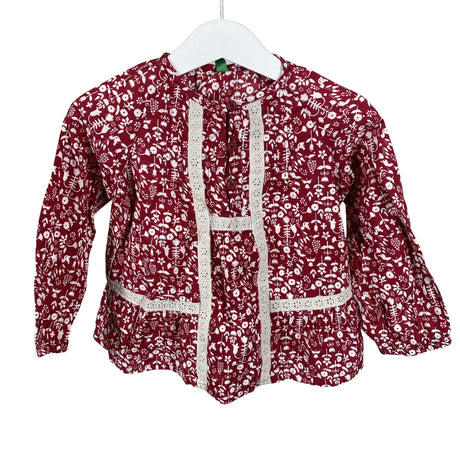 Unisex Benetton - Tunic, size 92 - 98 - Red ()