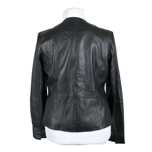 Unisex Saki - Leather jacket, size 44 - Black (3)