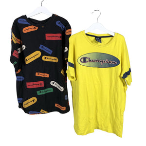 Unisex Champion - T-shirt, size 152 - 158 - Blue (1)