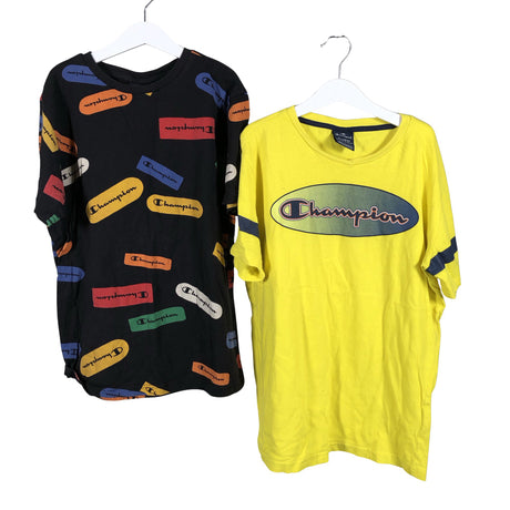 Unisex Champion - T-shirt, size 152 - 158 - Blue ()