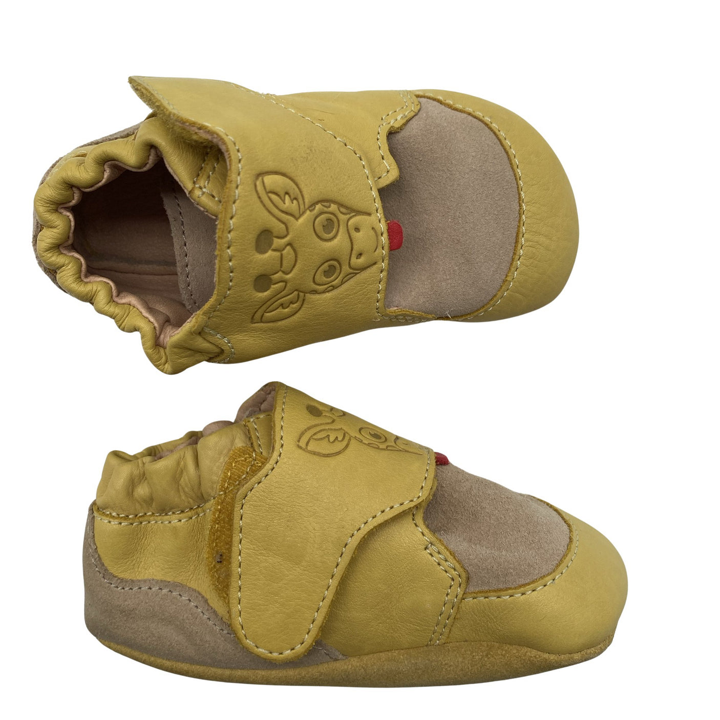 Unisex Affenzahn - Indoor slippers, size 20 - Yellow (1)