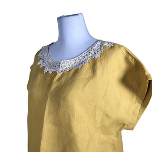Unisex Lumoan - Dress, size 40 - Yellow (2)