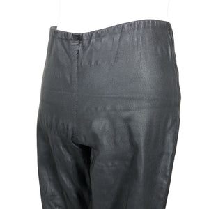 Unisex by Malene Birger - Leather pants, size 36 - Black (2)
