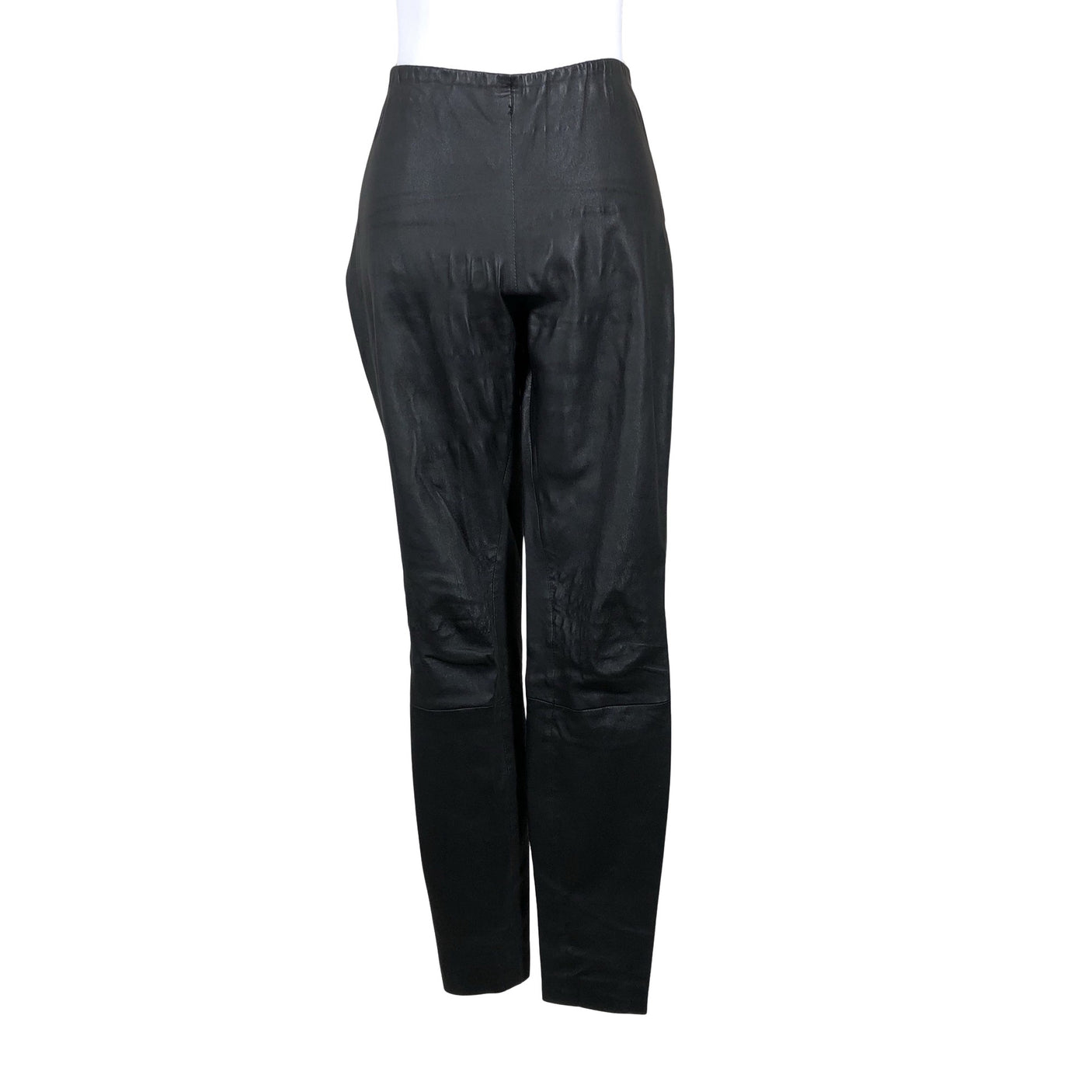 Unisex by Malene Birger - Leather pants, size 36 - Black (1)