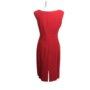 Unisex Hobbs - Sheath dress, size 40 - Red (2)
