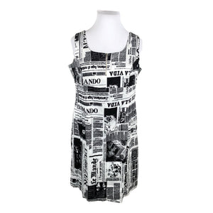 Unisex Tazzia - Sheath dress, size 44 - White (1)