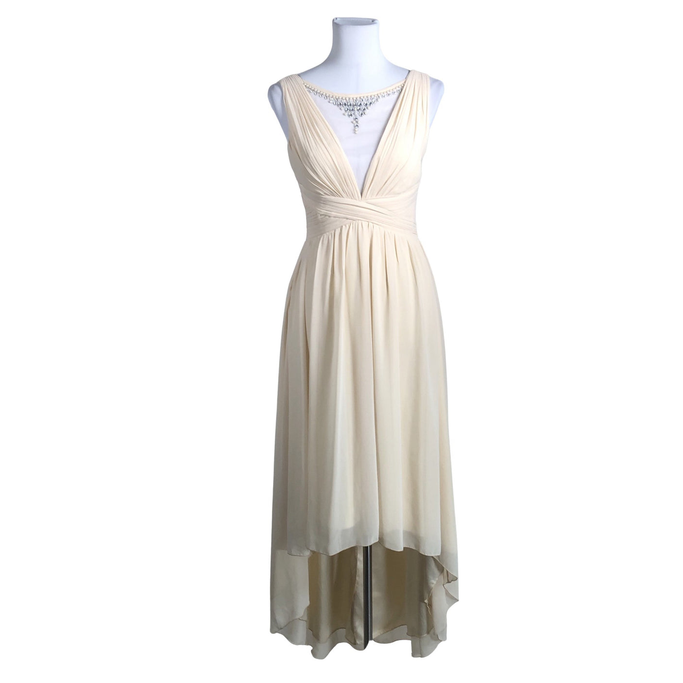 Unisex Little Mistress - Party dress, size 38 - Beige (1)