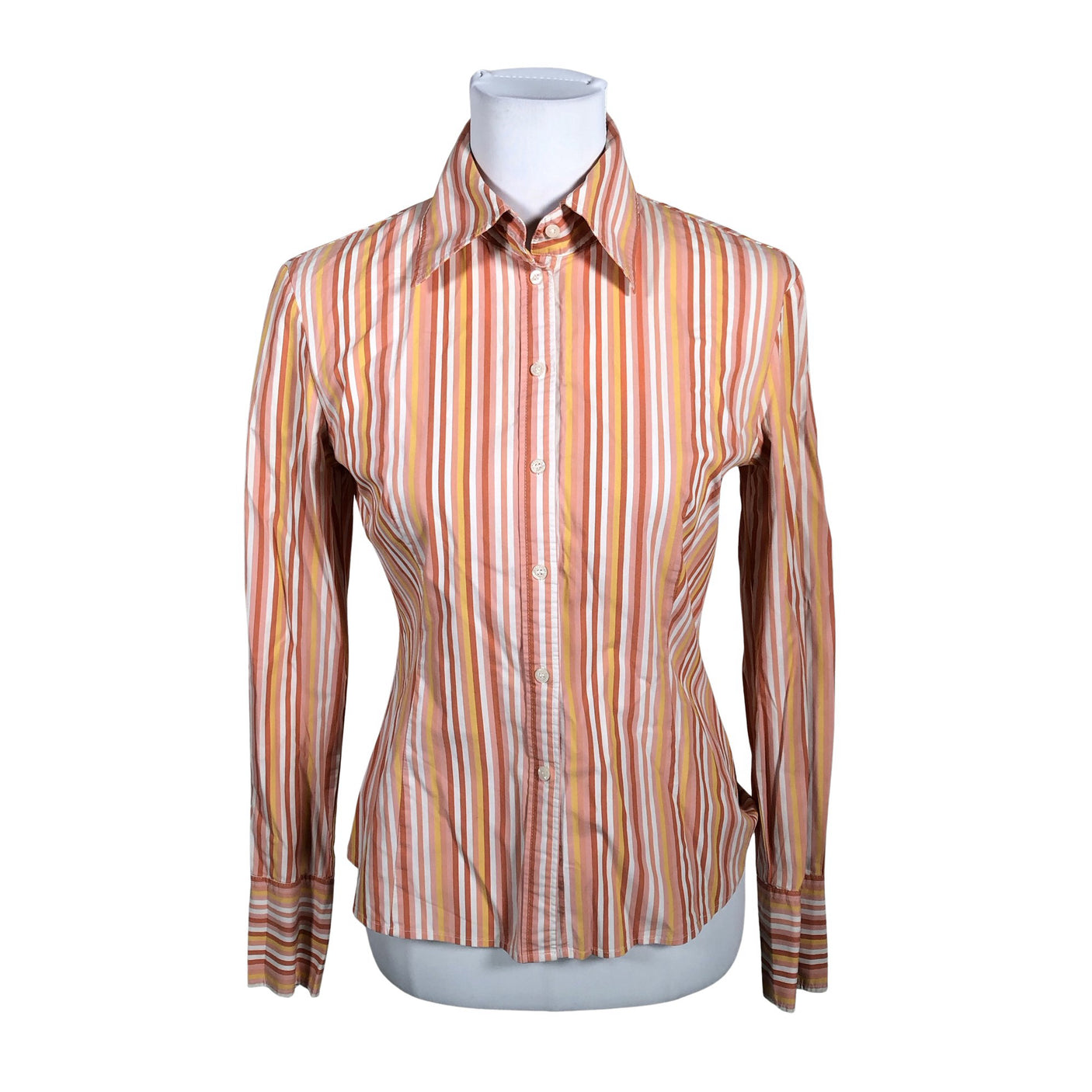 Unisex Esprit - Collared shirt, size 36 - Orange (1)