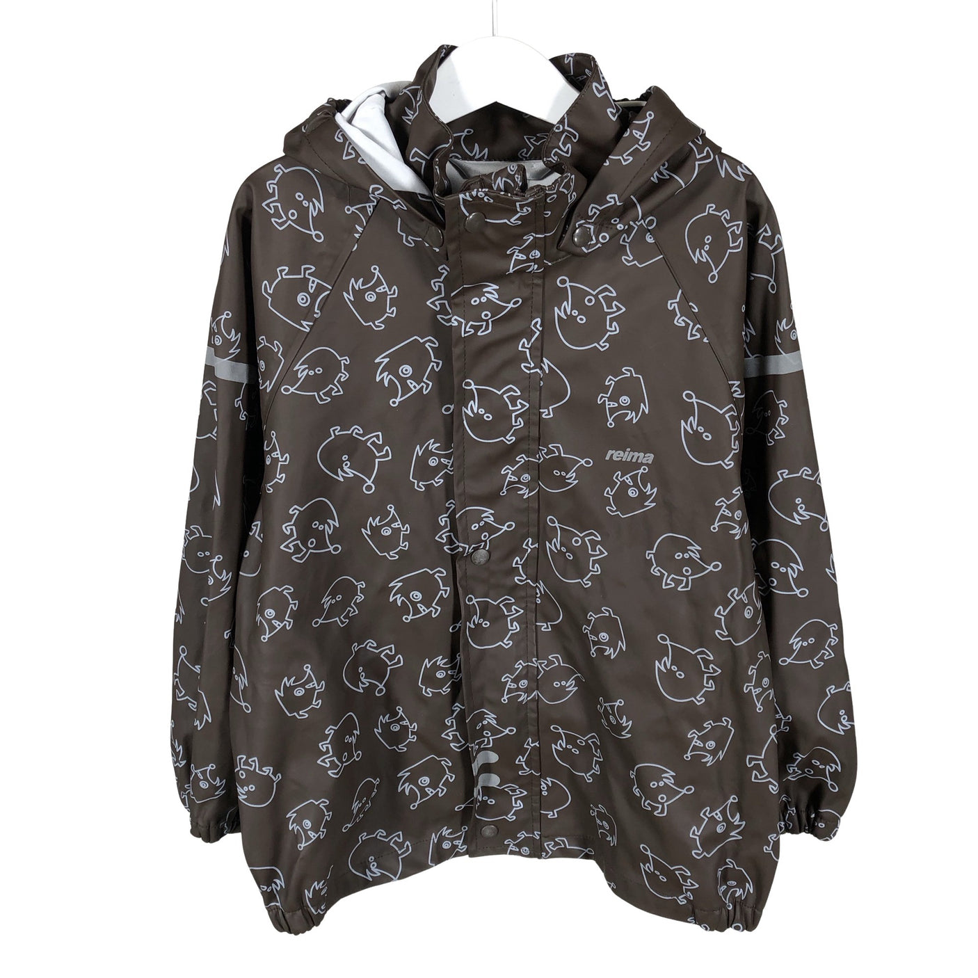 Unisex Reima - Rain jacket, size 110 - 116 - Brown (1)