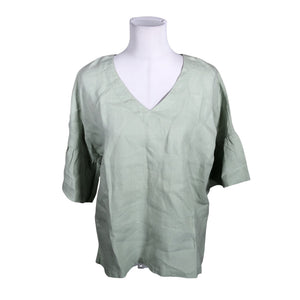 Unisex Nanso - Short-sleeved blouse, size 38 - Green (1)