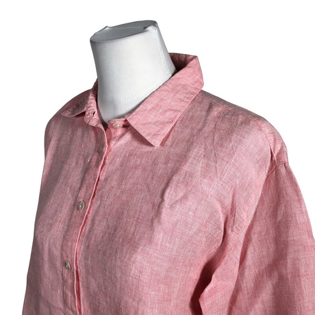 Unisex Kuusama - Collared shirt, size 36 - Light pink (2)