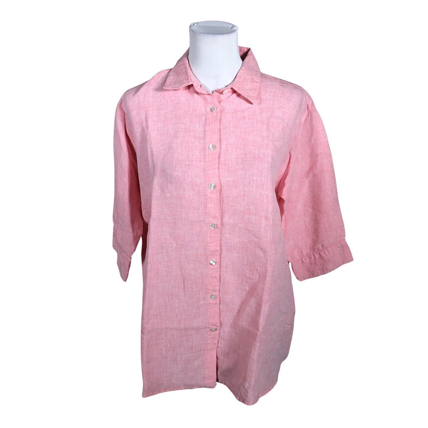 Unisex Kuusama - Collared shirt, size 36 - Light pink (1)