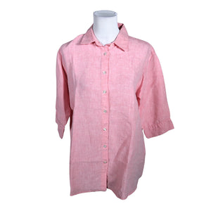 Unisex Kuusama - Collared shirt, size 36 - Light pink (1)