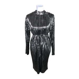 Unisex Selected - Party dress, size 38 - Silver (1)