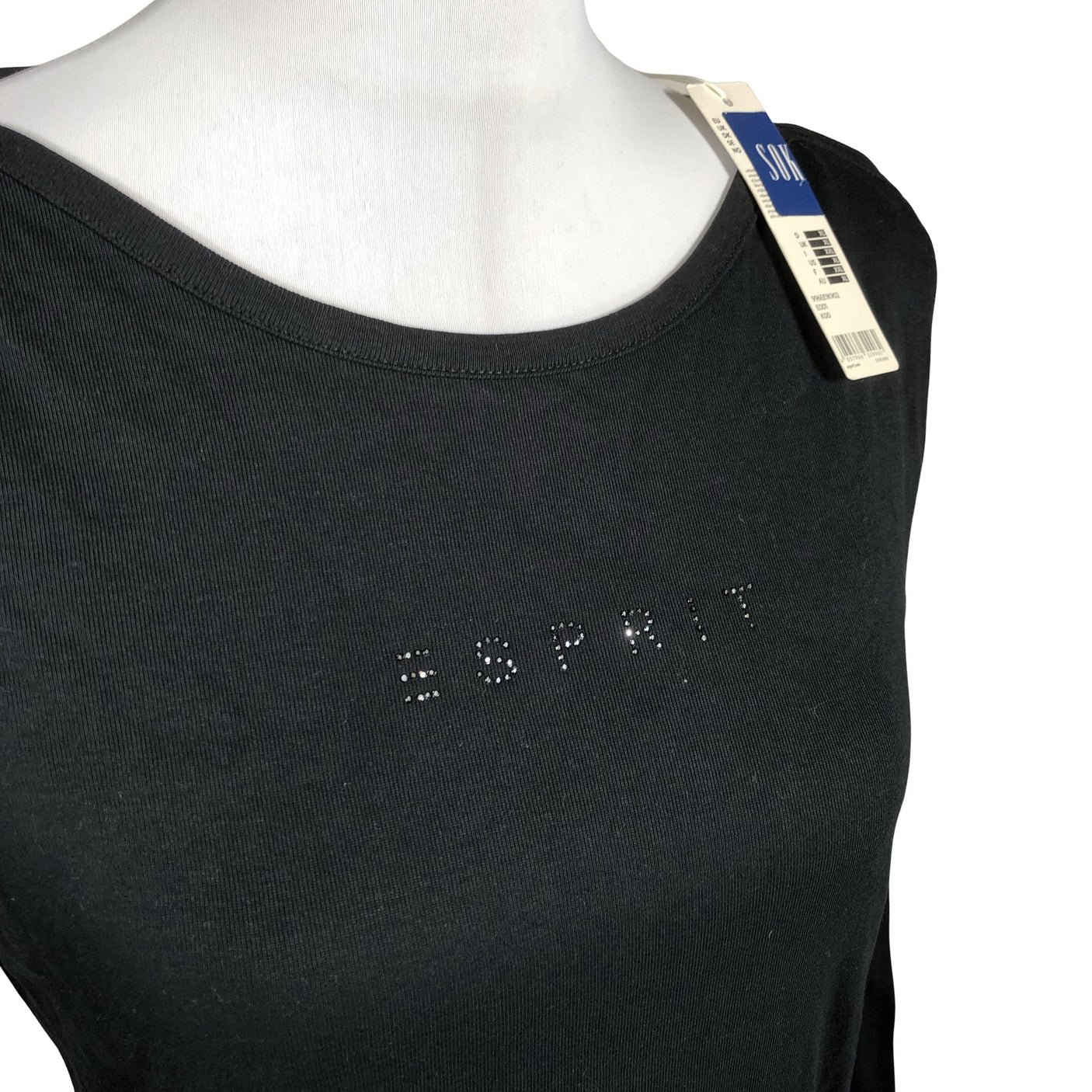 Unisex Esprit - Tricot shirt, size 42 - Black (2)