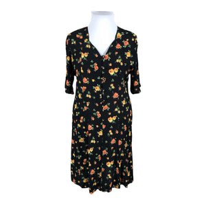 Unisex Carolin - Schiffon dress, size 44 - Black (2)