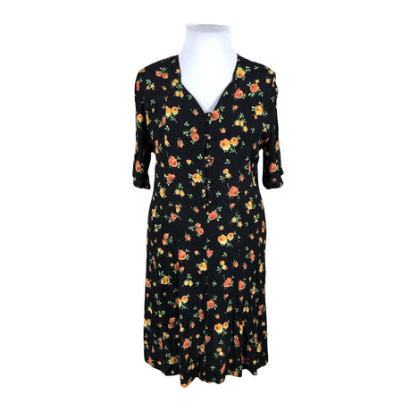 Unisex Carolin - Schiffon dress, size 44 - Black ()