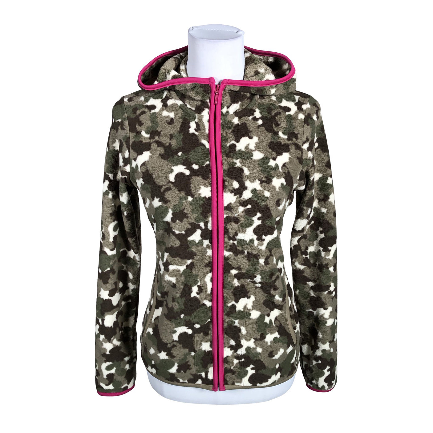 Unisex Uniqlo - Fleece jacket, size 38 - Green (1)