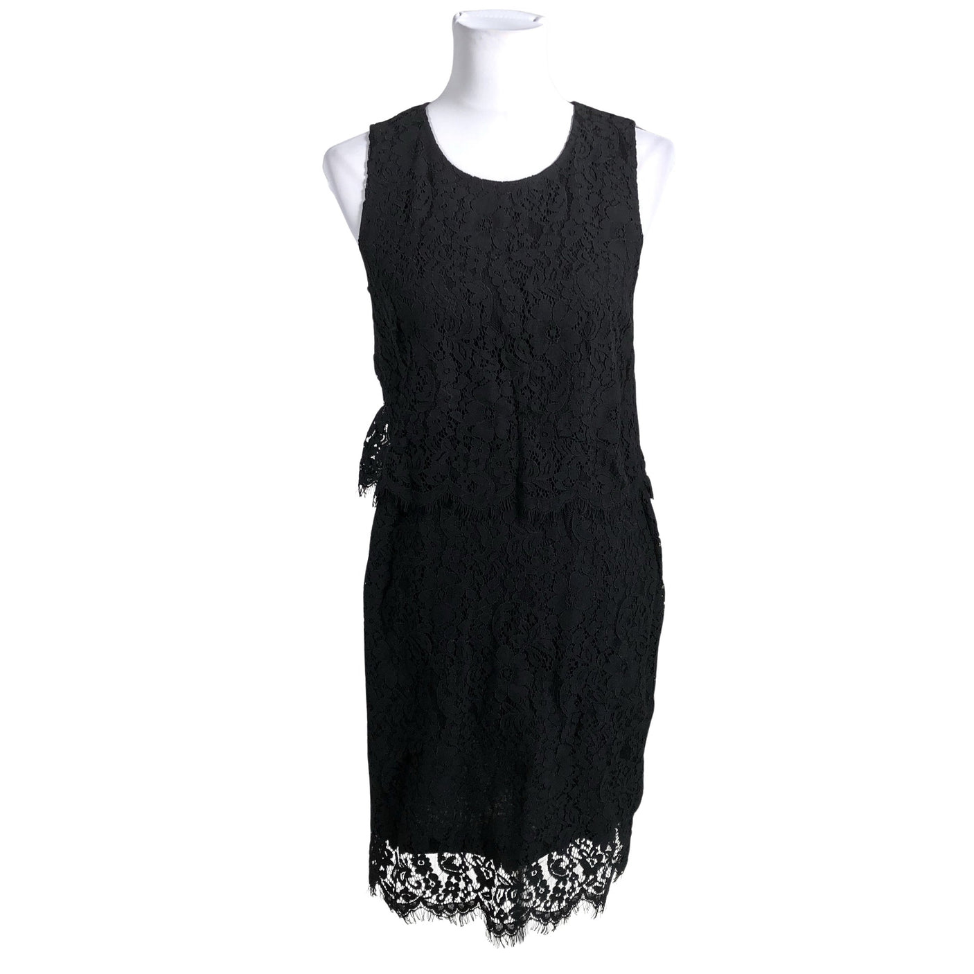 Unisex Cream - Party dress, size 36 - Black (1)