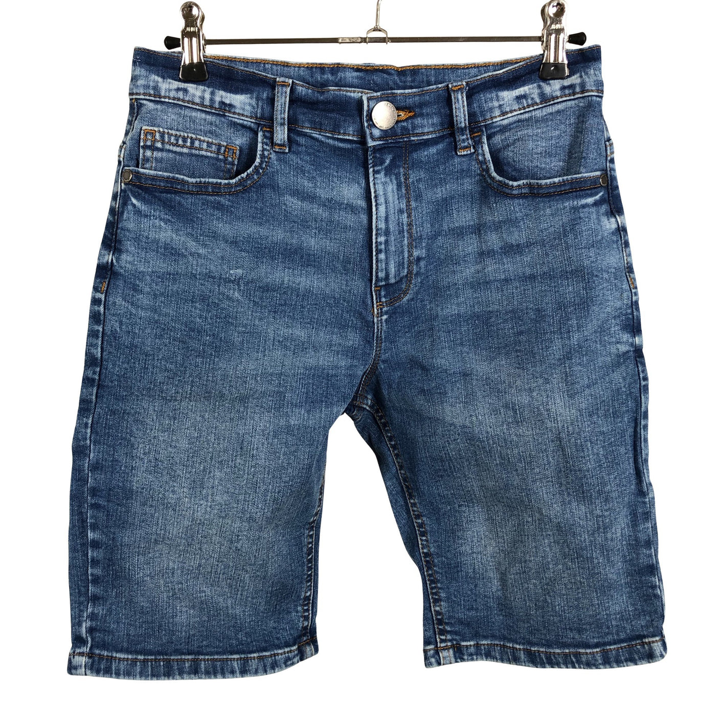 Unisex Next - Denim shorts, size 146 - 152 - Blue (1)