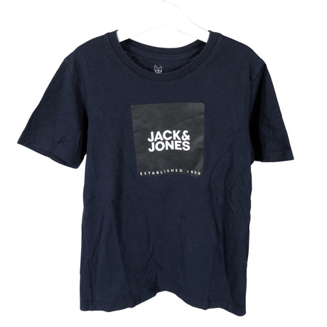 Unisex Jack & Jones - T-shirt, size 146 - 152 - Blue ()